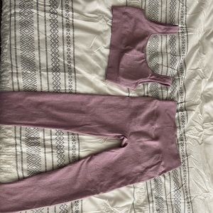 Ribbed Workout set, only used once